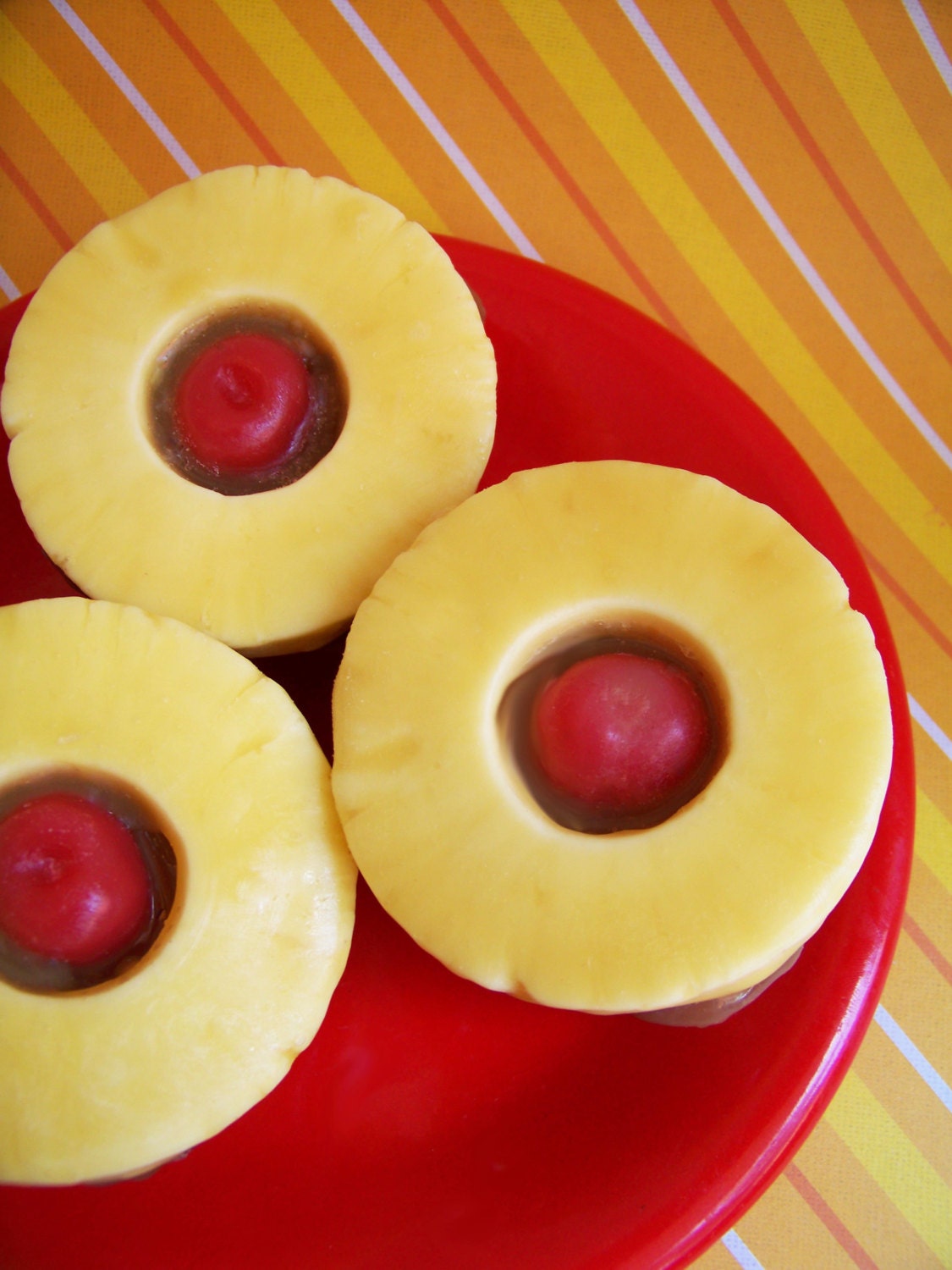 Pineapple Upside Down Cake Soap