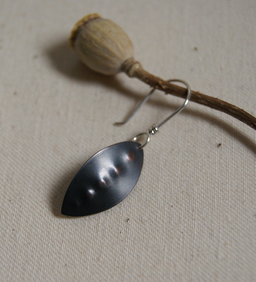 Bean Pod Earrings