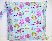 Large Wet Bag - Wet Bag - 17 X 17 - Day At The Beach