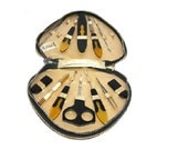 Antique Premier Manicure Set Genuine Premalite Bakelite TREASURY ITEM
