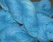 Angora Yarn Ballet Slippers 2 oz 200 yards Baby Blue