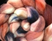OOAK Victoria Hand-Dyed Superwash BFL Top 4.4 oz.