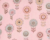1 Fat Quarter Moda BLUSH Fancy Sweetie Pink Basic Grey Fabric SALE