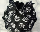 Skully Newborn Fitted Cloth Diaper