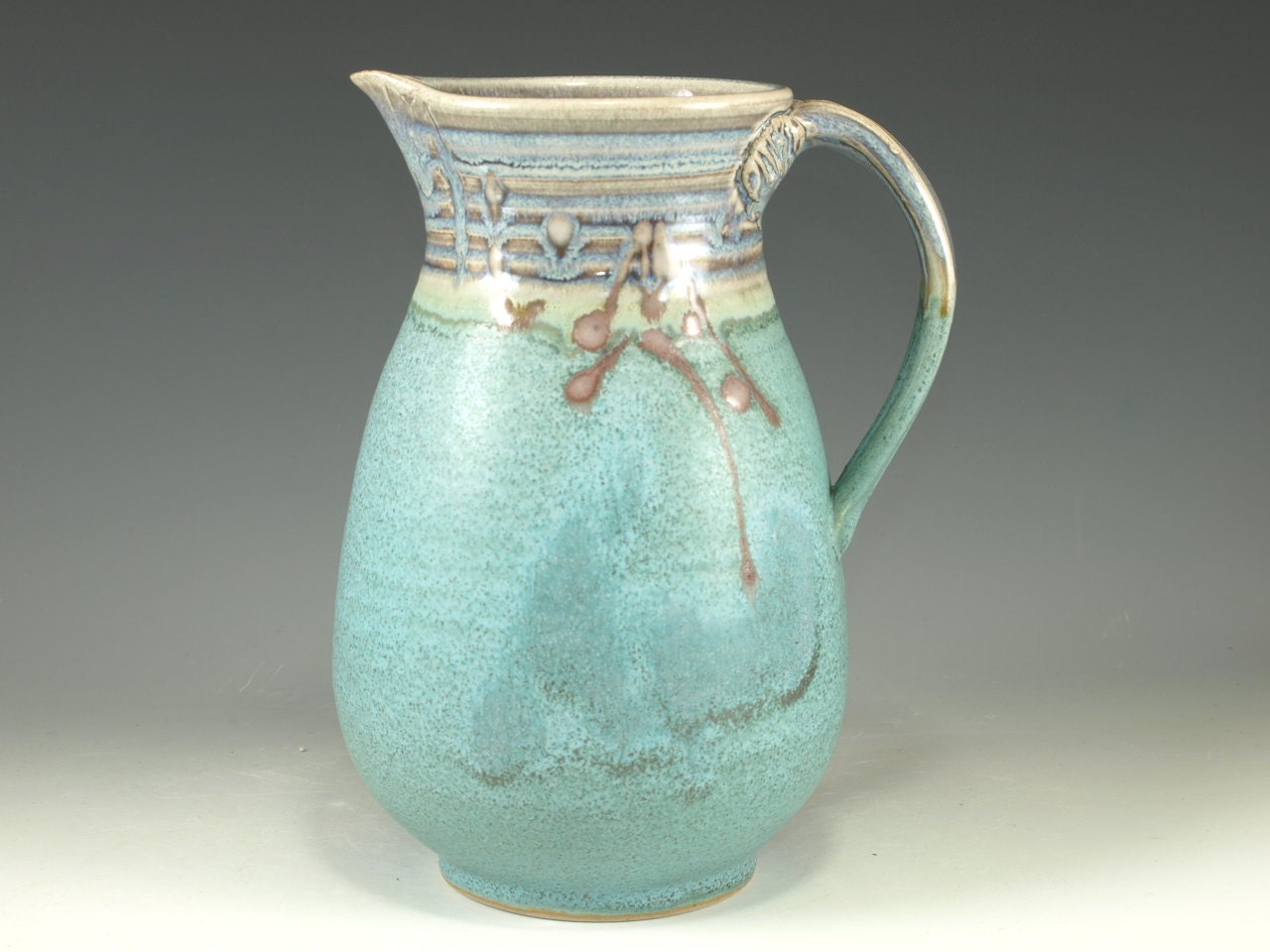 Pitcher - wheel thrown stoneware
