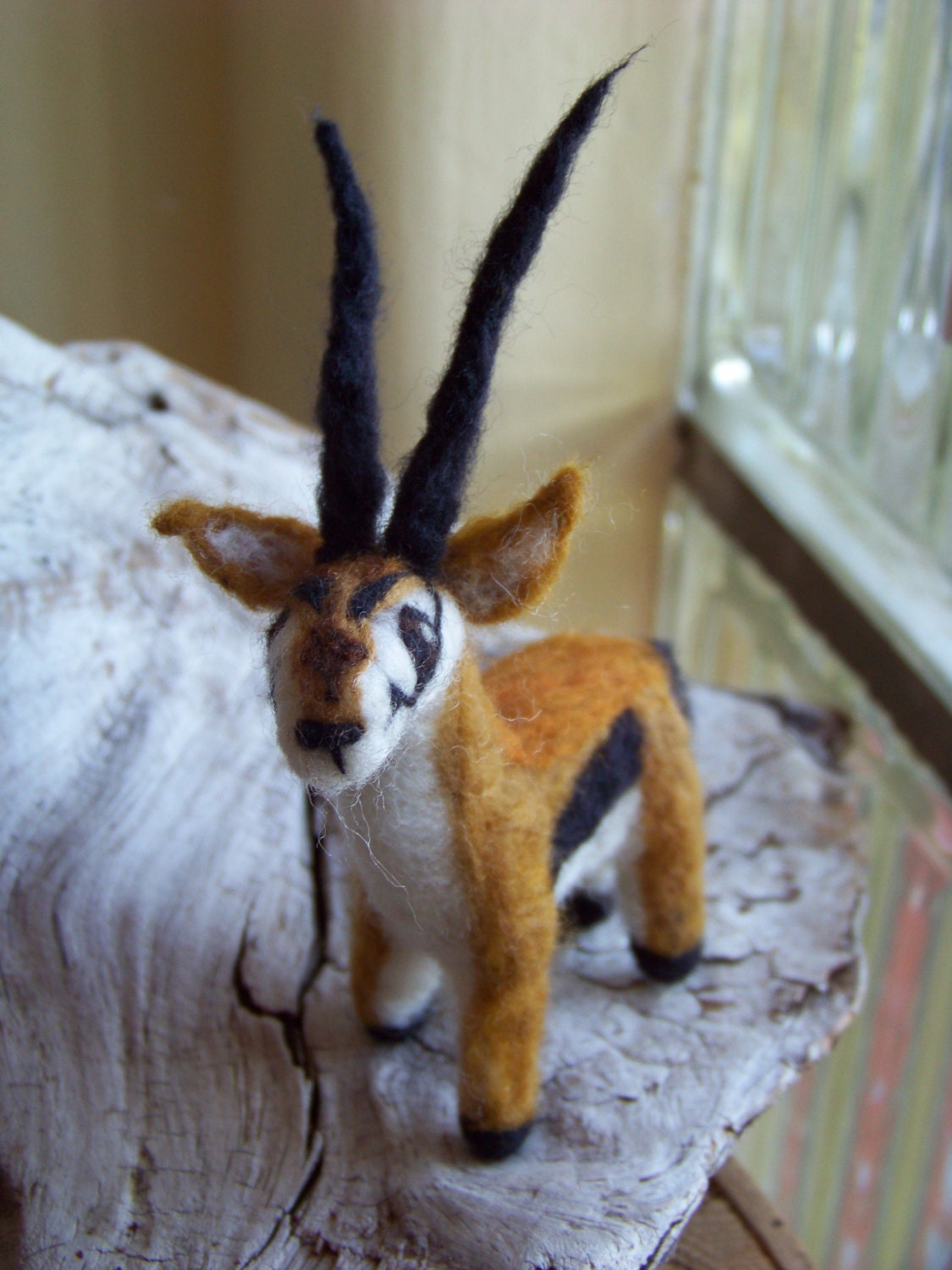 Needle Felted Gazelle