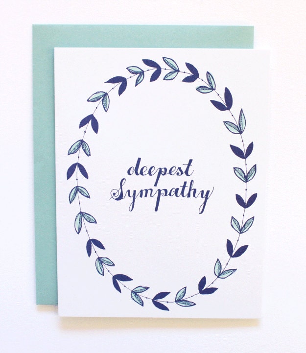 Deepest Sympathy Card