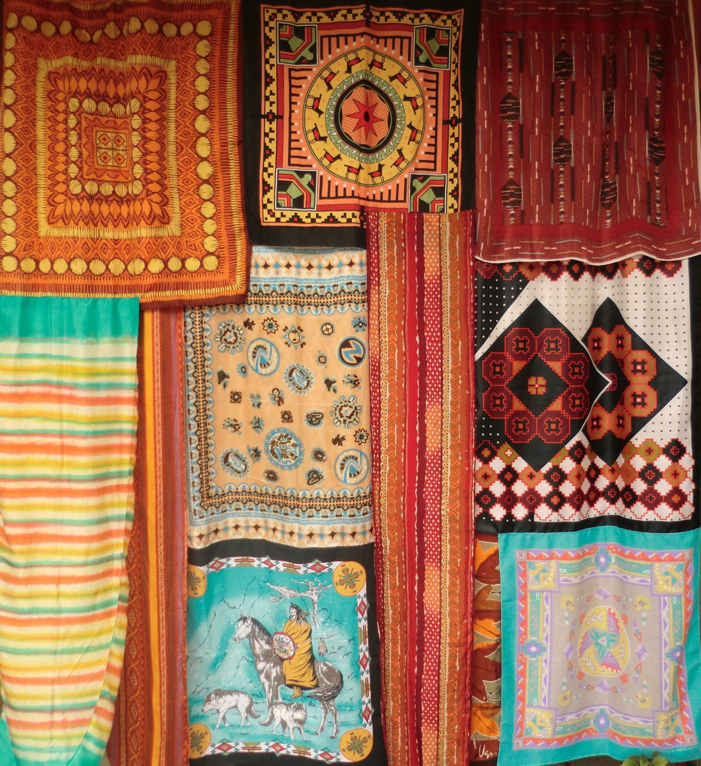 IN MY TRIBE - Handmade Gypsy Shower Curtain