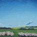 Original Landscape Oil Painting Sheep Landscape Canadian " The Gathering "