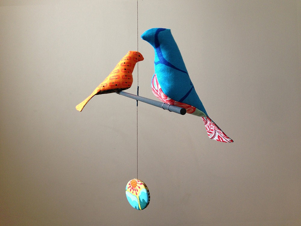 Bird Mobile - a homage to Calder