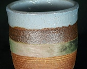 Blue and Green Yunomi Cup