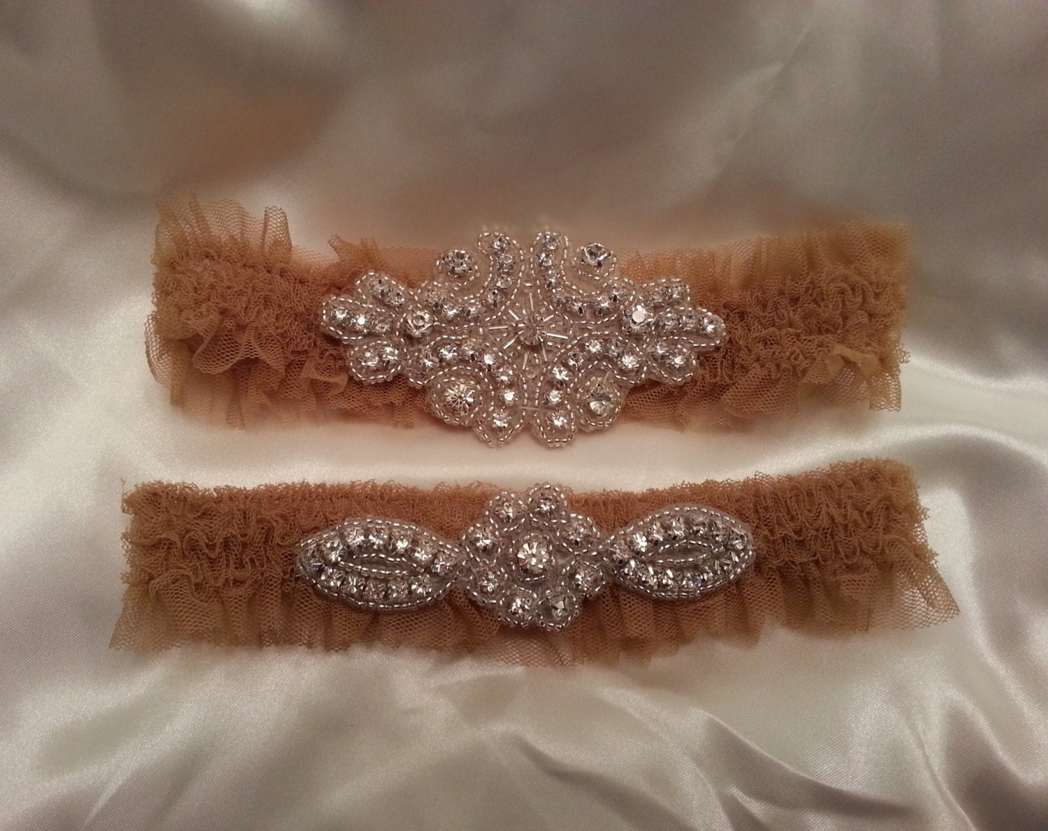 Bridal Garter with Toss Garter Set Applique with Lace Swarovski Crystals Vintage Inspired