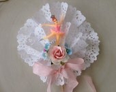 Beautiful Shabby Chic Ballerina Wand for Birthday Decoration or Cake Topper Il_170x135