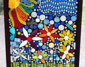 A Slice Of Utopian Heaven Stained Glass Mosaic Window