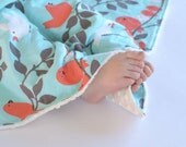 Minky Security Blanket Tweetie Pie Baby Girl Blanket, Lovey