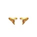 Shark tooth studs