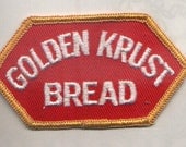 Vintage Uniform Patch Golden Krust Bread