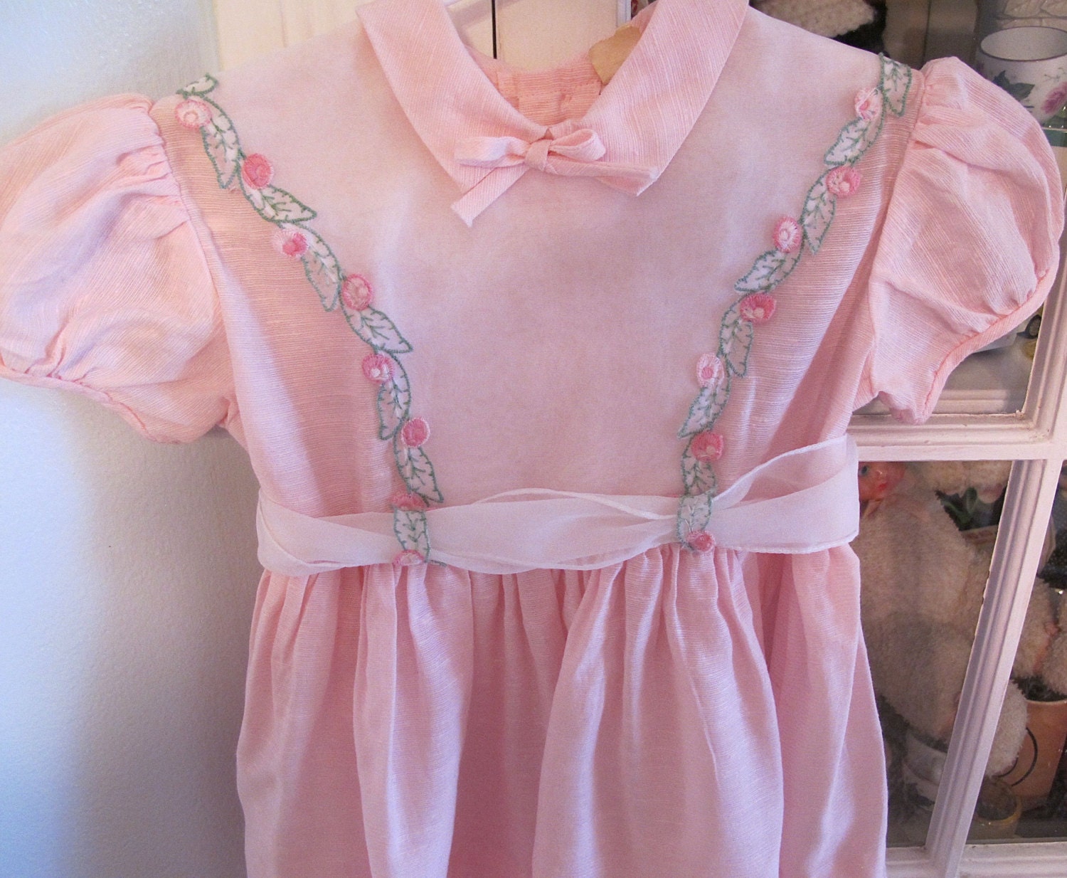 Pink 60s Dress 12-18 Months