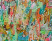 Jennifer Mercede abstract print 'the places I've called home'