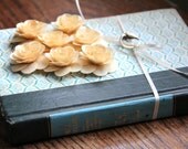 Vintage Flower Ring Bearer Pillow with FREE SHIPPING