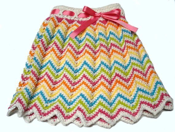 Crochet Chevron Skirt, 2kute skirt