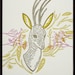 Forest I Letterpress Limited Edition Print Deer