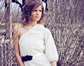 Black Bridal Sash, Ivory Black Wedding Dress Sash, Black Bridesmaid Sash.