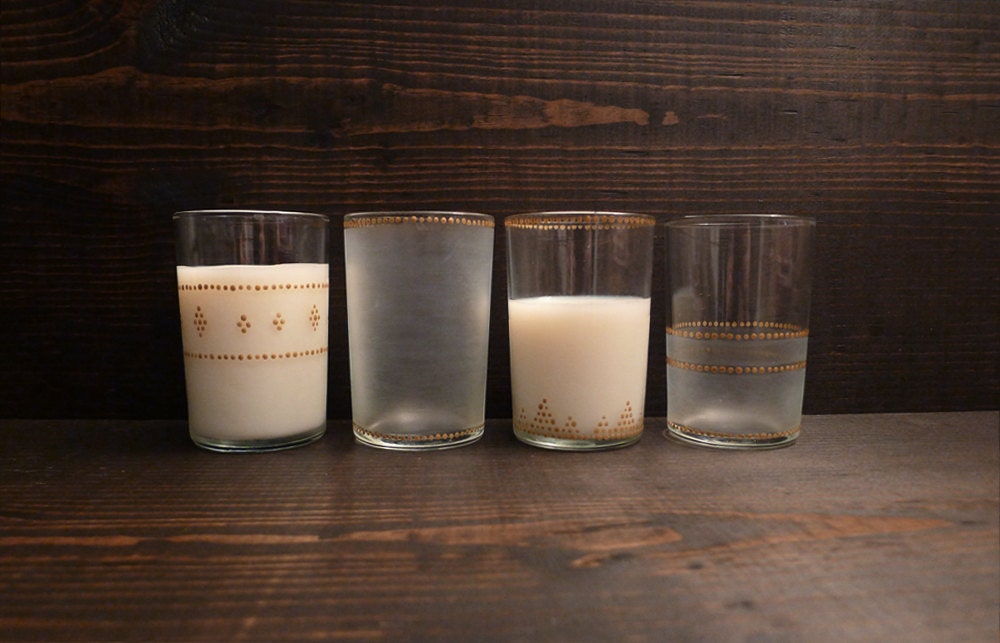 Set of Four Drinking Glasses