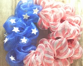 Patriotic Wreath, Red White and Blue Wreath   Americana Wreath/July 4th. Wreath
