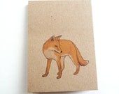 fox notebook (100% recycled)