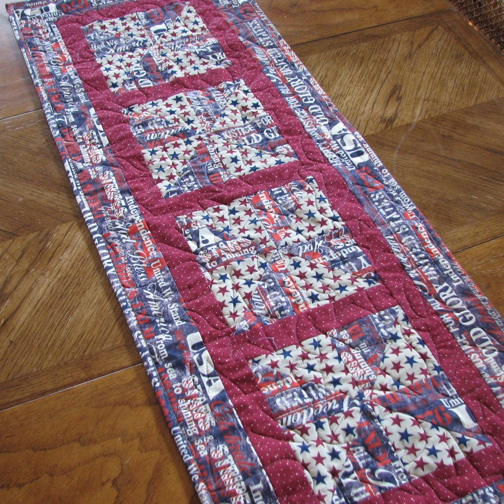 Patriotic Tablerunner