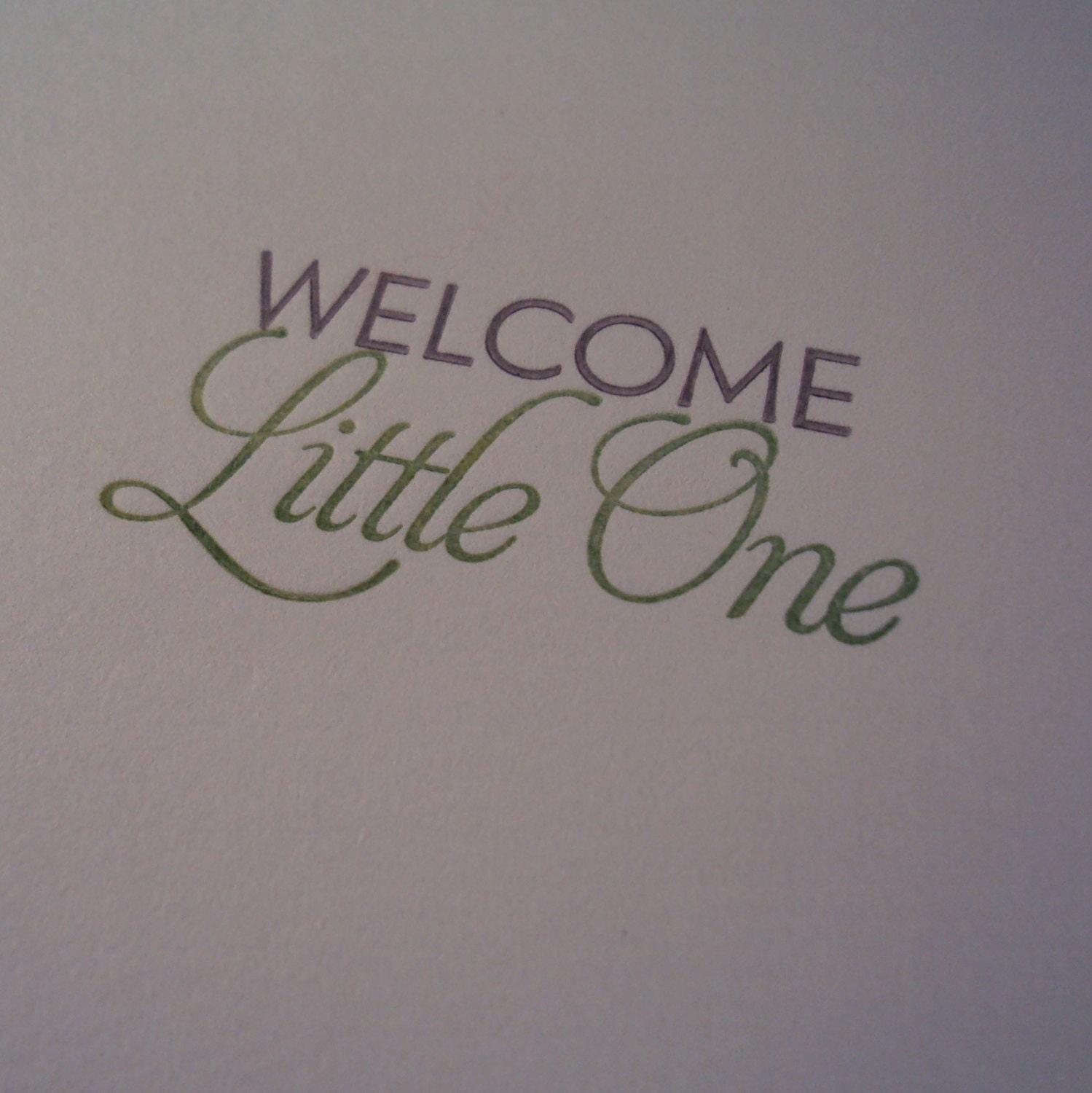 Letterpress Greeting Card...