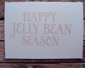Letterpress Easter Card -...