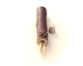 Mens RusticToothpick Case Men Groomsman Boyfriend Man Cave Accessory