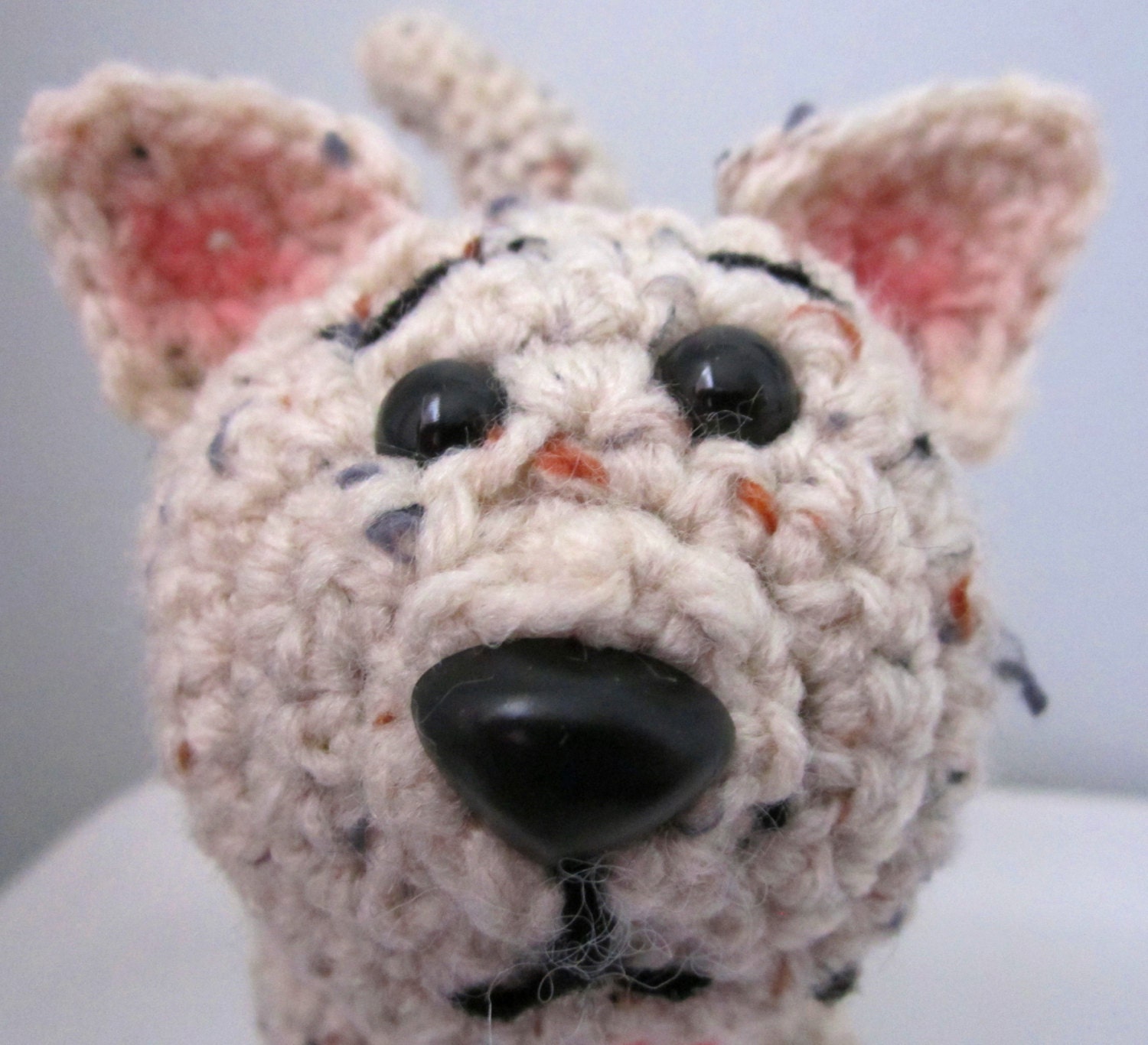 Small Stuffed Crochet Kitty Cat - Amigurumi