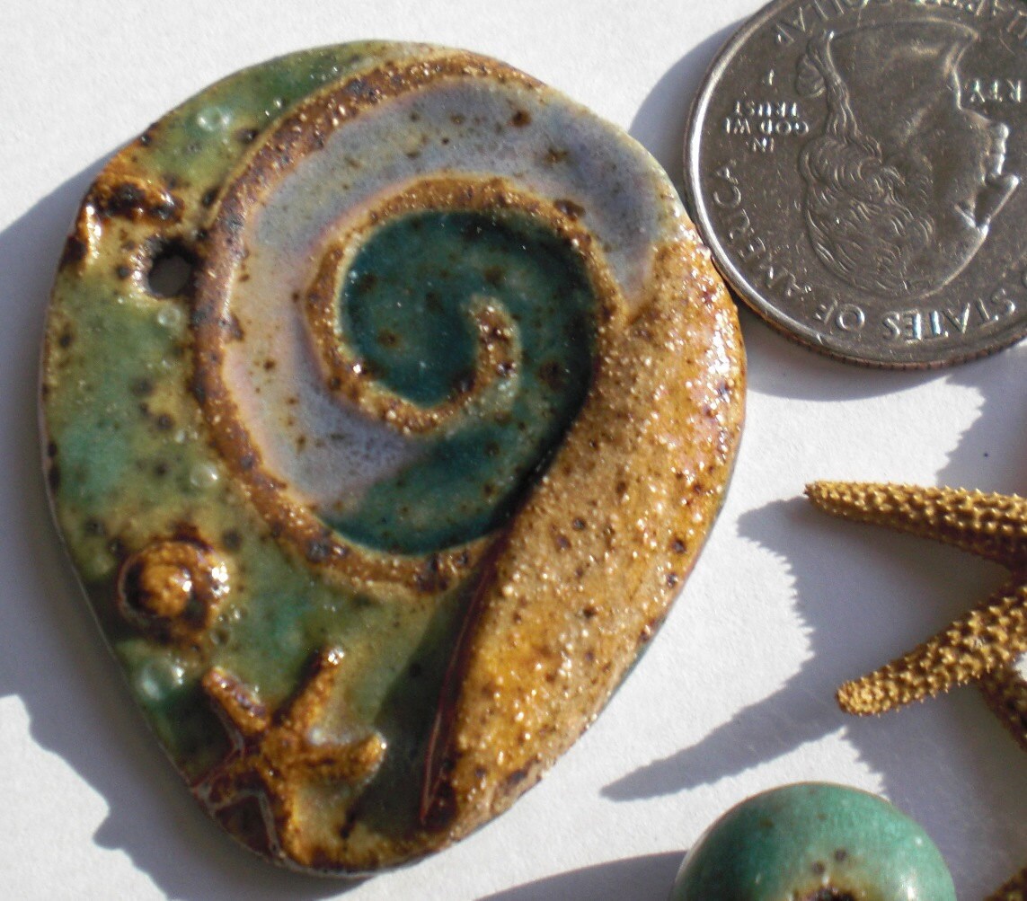 Rolling in the Deep Stoneware Focal