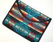 13" MacBook Pro Cover Case Padded Sleeve Wool Native American Print