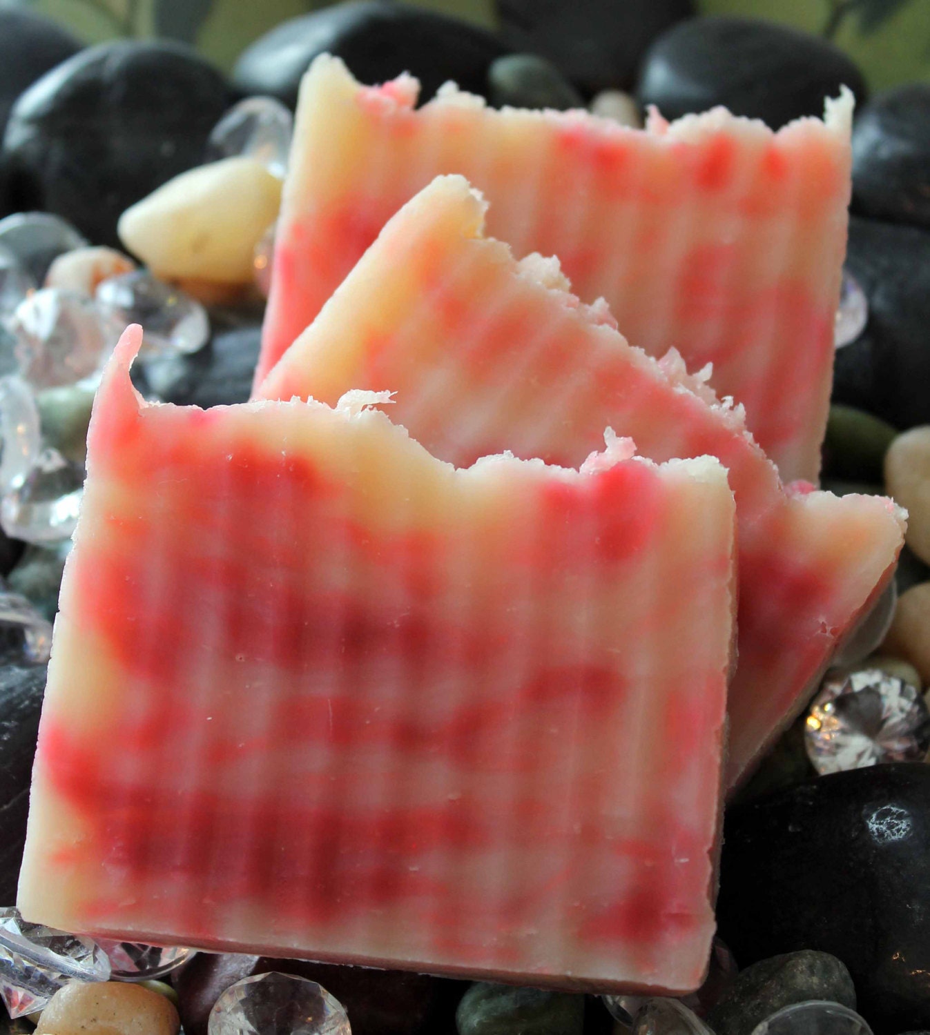 Handmade Soap Shea Butter Black Raspberry Vanilla Lust