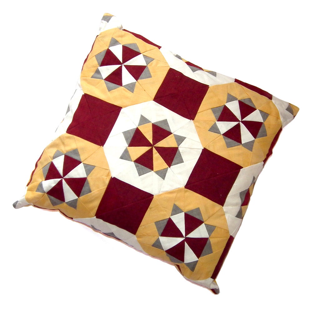 Kaleidostar Patchwork Cushion Pillow