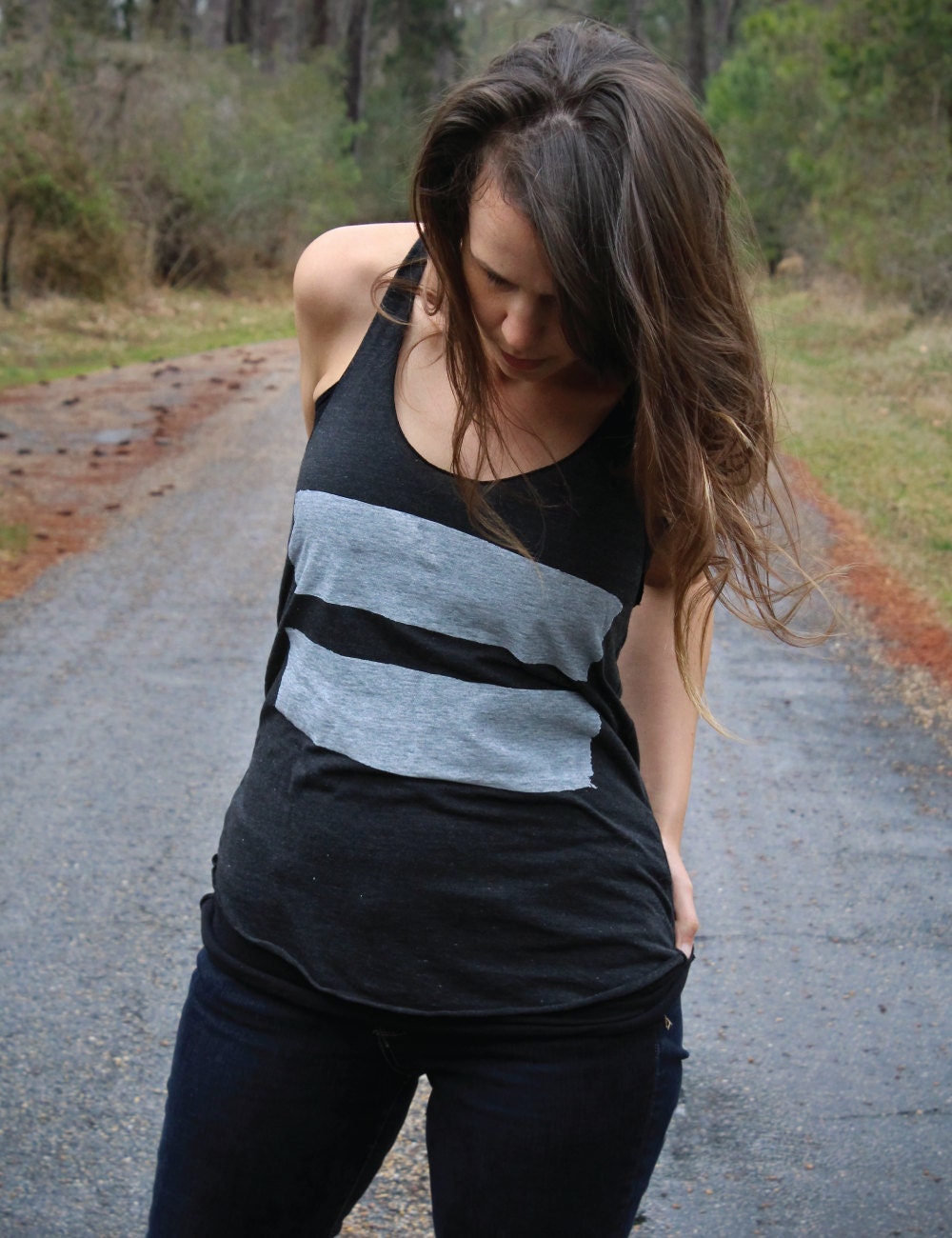 Equal - womens tank top - anti-bullying shirt - equal sign on tri-blend black tanks - women fashion - spring fashion - for her
