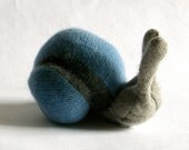 Blue and Grey Cashmere Escargot