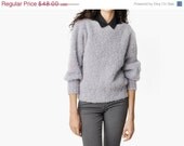 SALE - Vintage Lilac Wool Sweater