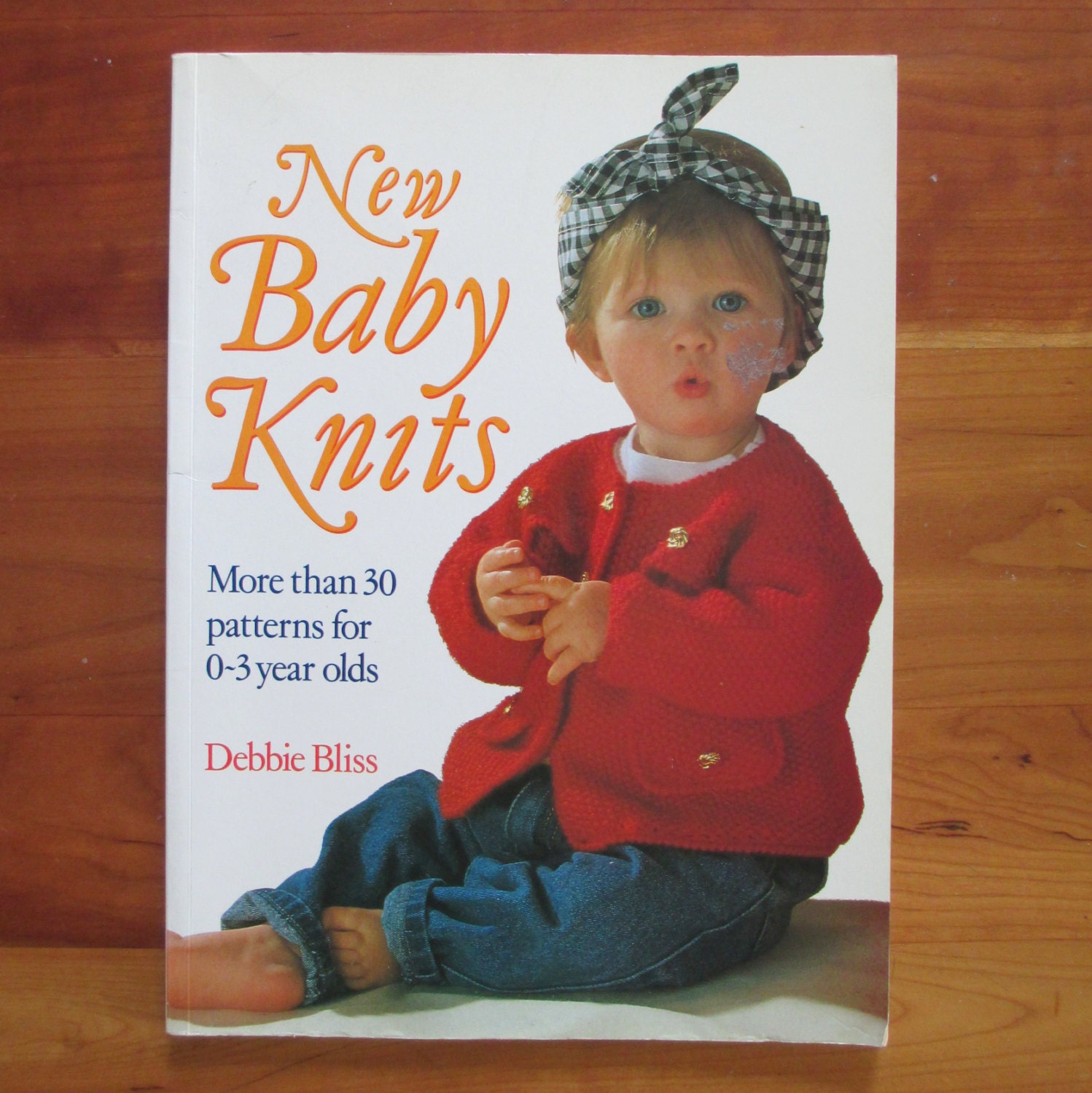 New Baby Knits: More than 30 patterns for 0-3 year olds, Debbie Bliss, 1991.  FeltedFriends on Etsy.
