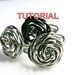 TUTORIAL - ADJUSTABLE Wire Wrapped Rose Ring
