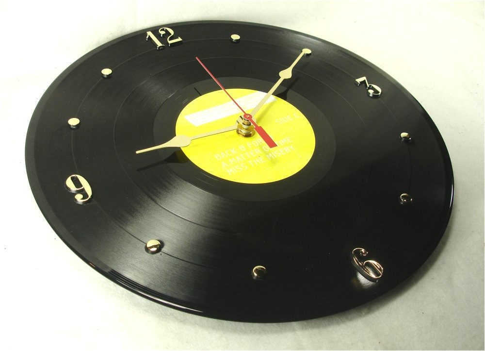 FOO FIGHTERS Wasting Light - Recycled Record Vinyl Wall Clock