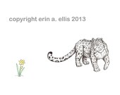 Snow Leopard 5x7 Print