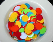 Party Mix Paper Confetti Dots Party Balloons and Presents Mix