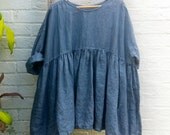 Oversized Baby Doll Dress Fits Small to Extra Large