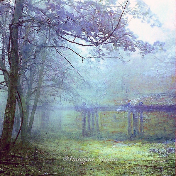 Landscape, Nature, Woodland,  Forest, Spring,  Photography,  Surreal Landscape, Painted Photographs, Fine Art Print,  Home Decor, Wall Art