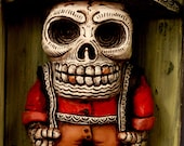 Dia De Los Muertos Skeleton PRINT 365 Reproduction from Diorama